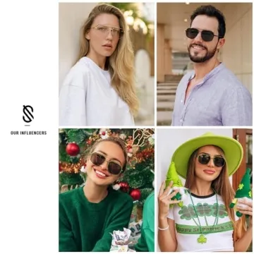 SOJOS Aviator Sunglasses UV400 Protection Stylish & Durable