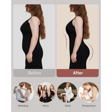 Vertvie Tummy Control Shapewear Shorts for Women