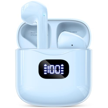 KTGEE Wireless Earbuds Bluetooth 5.3 | 40Hrs Playtime, IPX7 Waterproof