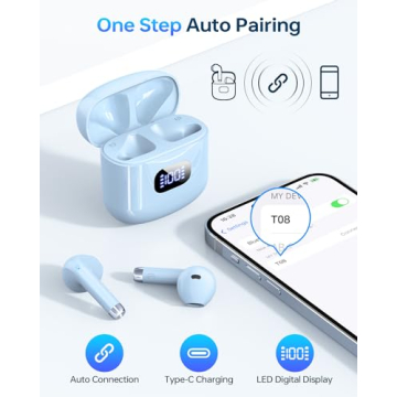 KTGEE Wireless Bluetooth 5.3 Earbuds | 40Hrs Battery