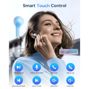 KTGEE Wireless Bluetooth 5.3 Earbuds | 40Hrs Battery