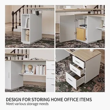 FEZIBO Electric Height Adjustable Desk for Home Office