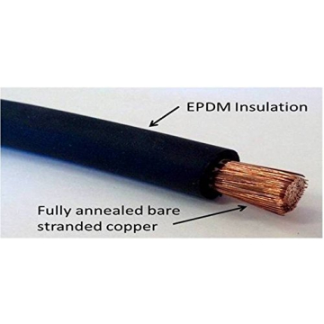 2 AWG 20 Feet Black & Red Pure Copper Flexible Cable