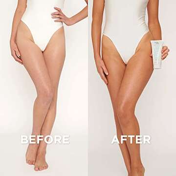 Bondi Sands PURE Gradual Tanning Lotion | Hydrates with Hyaluronic Acid for a Glowing Tan, Fragrance Free, Cruelty Free, Vegan | 6.76 Oz/200 mL