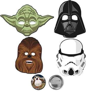 Classic Star Wars Birthday Party Supplies For 16 With Star Wars Plates, Napkins, Cups, Birthday Bann...