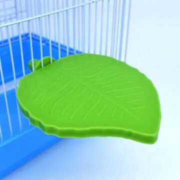 Plastic Bird Perches for Cage: Cockatiel Perch Bird Platform Parrot Cage Accessory Parakeet Perch Platform Bird Exercise Platform Cockatiel Stand Parrot Cage Supply