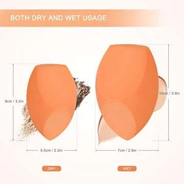 XL EXTRA LARGE Make Up Beauty Sponges for Perfect Blending