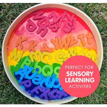 Curious Columbus Magnetic Letters and Numbers for Toddlers. Foam Alphabet Fridge Magnets and Numbers for Kid Learning. 123 ABC Toddler Magnets for Refrigerator