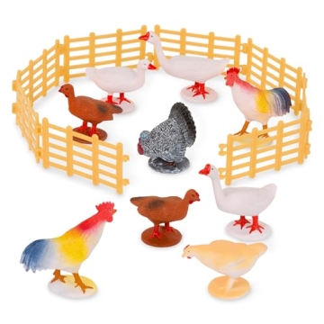 Barnyard Bucket 60Pc Farm Animal Toy Set for Kids