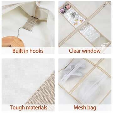 Zilink 72" Wedding Dress Bag with Accessory Pockets