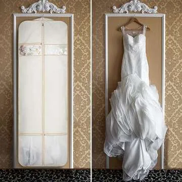 Zilink 72" Wedding Dress Bag with Accessory Pockets
