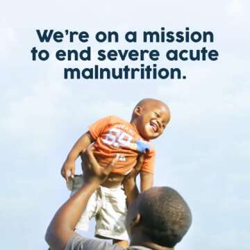 This Saves Lives Kids' Nut-Free Snack Bars, Helping to End Child Hunger, Individually Wrapped Kids Healthy Snack Bars - Gluten-Free, Non-GMO - Chocolate Chip "Dino" Mite, 0.88oz Bars (Pack of 15)