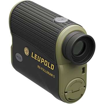 Leupold RX-FullDraw 5 Rangefinder with DNA with Black/Green OLED