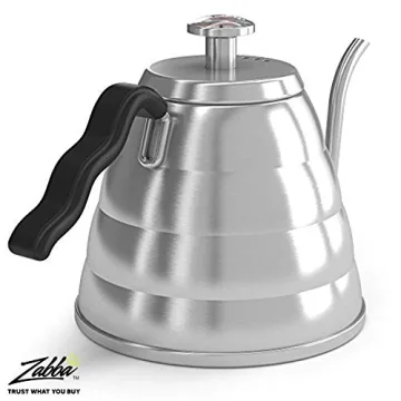 Precision Brewing Coffee Gator Gooseneck Kettle with Thermometer