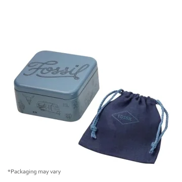 Fossil Men's Smoke Beaded Bracelet - Stylish Accessory