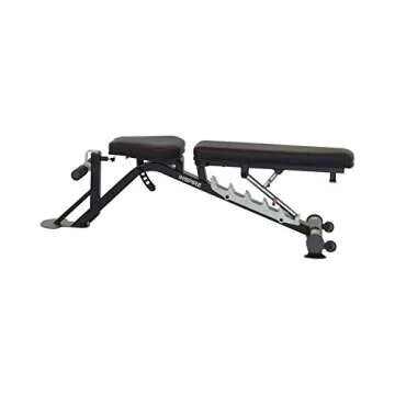 Inspire Fitness SCS Weight Bench - Adjustable Flat Incline Decline Bench with Leg Lock - Exercise Bench - Weight Bench Adjustable
