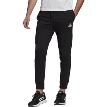 adidas Men's Tall Size Essentials Tapered Cuff Pants - Moisture-Absorbing & Eco-Friendly