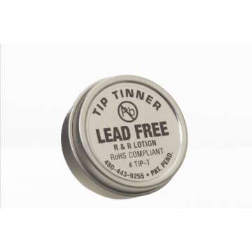 I.C. Tip Tinner for Soldering Tip Restoration, Lead-Free, Removes Oxidation and Contaminants, Applie...