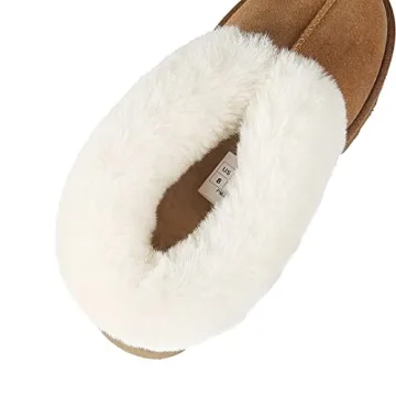 PAMIR Women's Sheepskin Boot Slippers for Ultimate Comfort