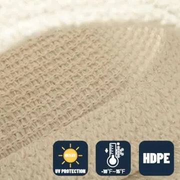 SUNNY GUARD Rectangle Sun Shade Sail Custom Size Available