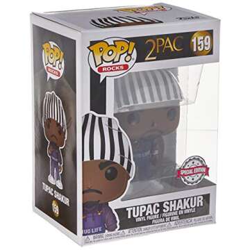 Funko Pop Tupac in Overalls Exclusive