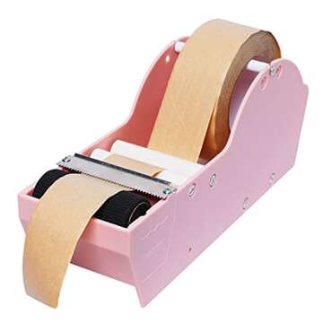 WELSTIK Water Activated Tape Dispenser for Easy Shipping