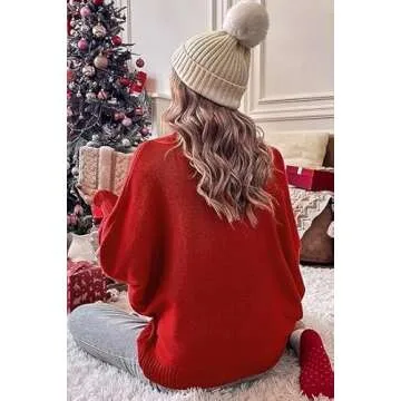 Funny Merry Christmas Sweater for Women 2024