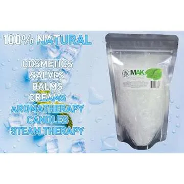 Mak Menthol Crystal 8 oz - 100% Natural Relaxation Aid
