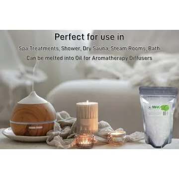 Mak Menthol Crystal 8 oz - 100% Natural Relaxation Aid