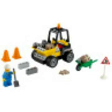 LEGO City Roadwork Truck Building Kit for Kids