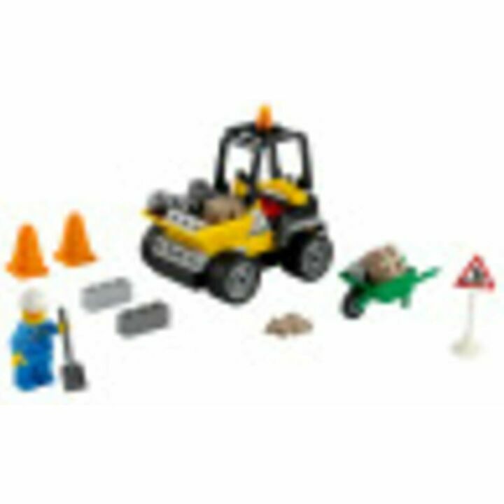 LEGO City Roadwork Truck Building Kit for Kids