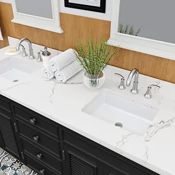 VEELIKE 15.7''x118'' Marble Contact Paper Waterproof Self Adhesive