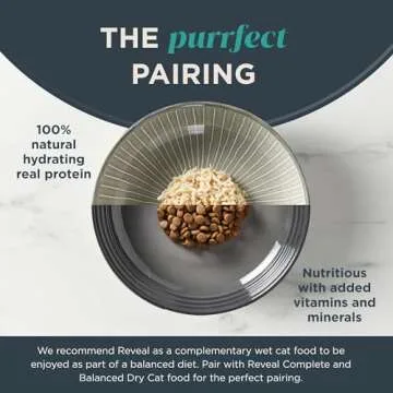 Reveal Natural Wet Cat Food, 24 Count, Grain Free, Limited Ingredient Canned Food for Cats, Tuna with Seaweed in Broth, 2.47 oz Cans