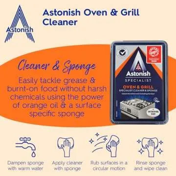 Oven & Grill Cleaner by Astonish - 250g Powerful Solution