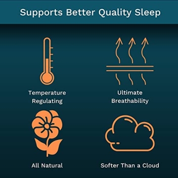 Olive + Crate Eucalyptus Cooling Duvet Cover for Comfort