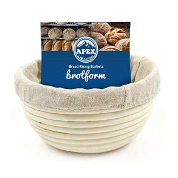 Apex Creations Bread Proofing Basket for Artisan Baking