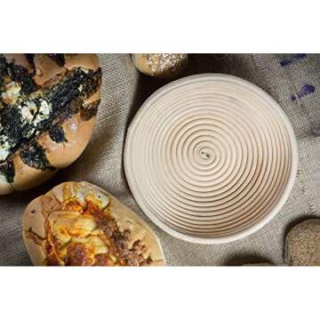 Apex Creations Bread Proofing Basket for Artisan Baking