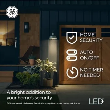 GE LED+ Dusk to Dawn Bulbs - Automatic Outdoor Security Lights
