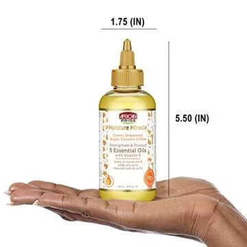 African Pride 5 Essential Oils for Hair Health and Shine