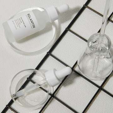 ROLANYIN Niacinamide 10% + Zinc 1% Serum for Oil Control and Acne Treatment AND ROLANYIN Hyaluronic Acid 2% + B5 30ml Hydration Support Formula with Ultra-Pure Vegan Hyaluronic Acid and Vitamin B5