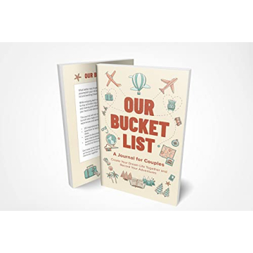 Couples Bucket List Journal for Adventures Together