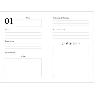 Couples Bucket List Journal for Adventures Together