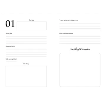 Couples Bucket List Journal for Adventures Together