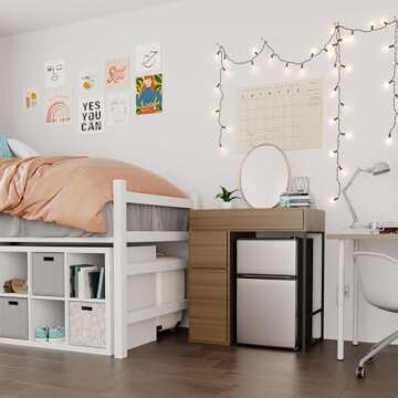 EdgeStar CRF321SS Compact Fridge/Freezer for Small Spaces