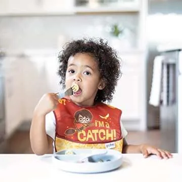 Bumkins Bibs for Girl or Boy, SuperBib Baby and Toddler for 6-24 Months, Essential Must Have for Eat...