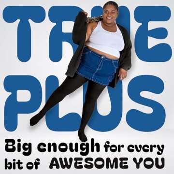 Comfortable Plus Size Opaque Tights for Women