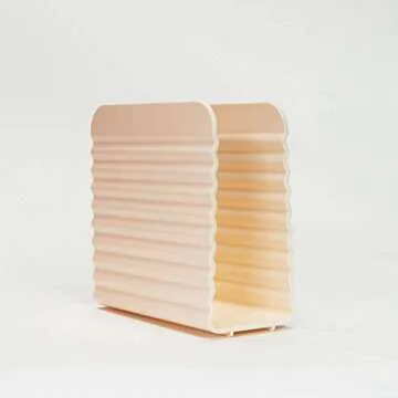 FACETORY Vanilla Skincare Fridge- Ice Cream Series- 5 Liters with LED Light, Temperature Display, Silent Mode for Dorm Room, Bedroom, Office