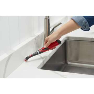 Rubbermaid Reveal Power Scrubber Attachable Grout Head, for Cordless Electric Battery Powered Scrub Brush, Ideal for Bathroom/Tile/Counter/Shower/Tub/Tight Corners & Spaces