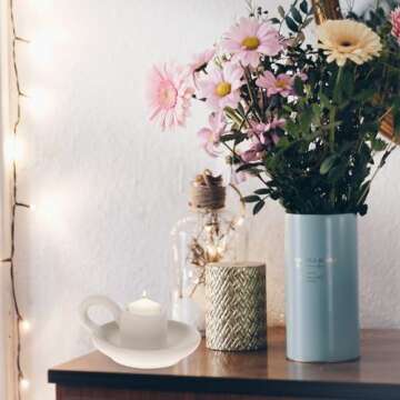 DOITOOL Ceramic Candle Holders for Home Decoration