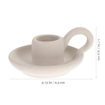 DOITOOL Ceramic Candle Holders for Home Decoration